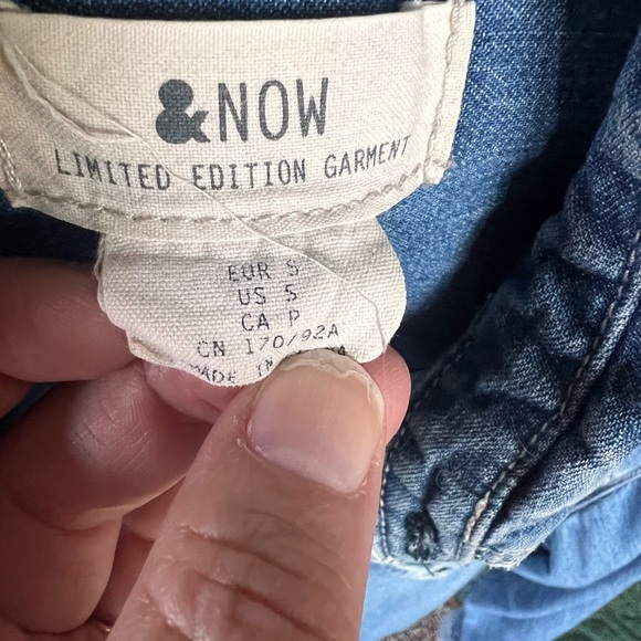 & Now Denim Faux Pearl Snap Shirt — Women’s Small — Western Snap Style - Picture 4 of 10